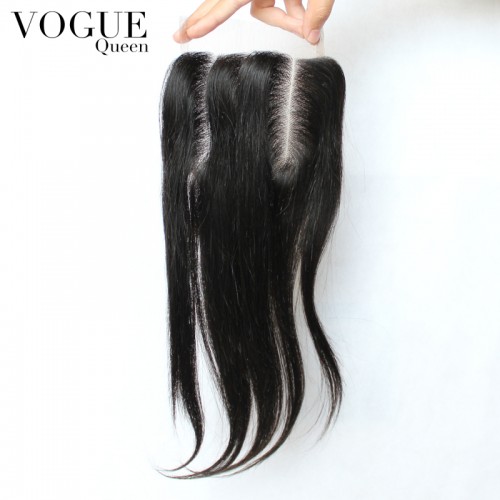 Brazilian Virgin Hair Straight 4x4 Virgin Human Hair With Baby Hair